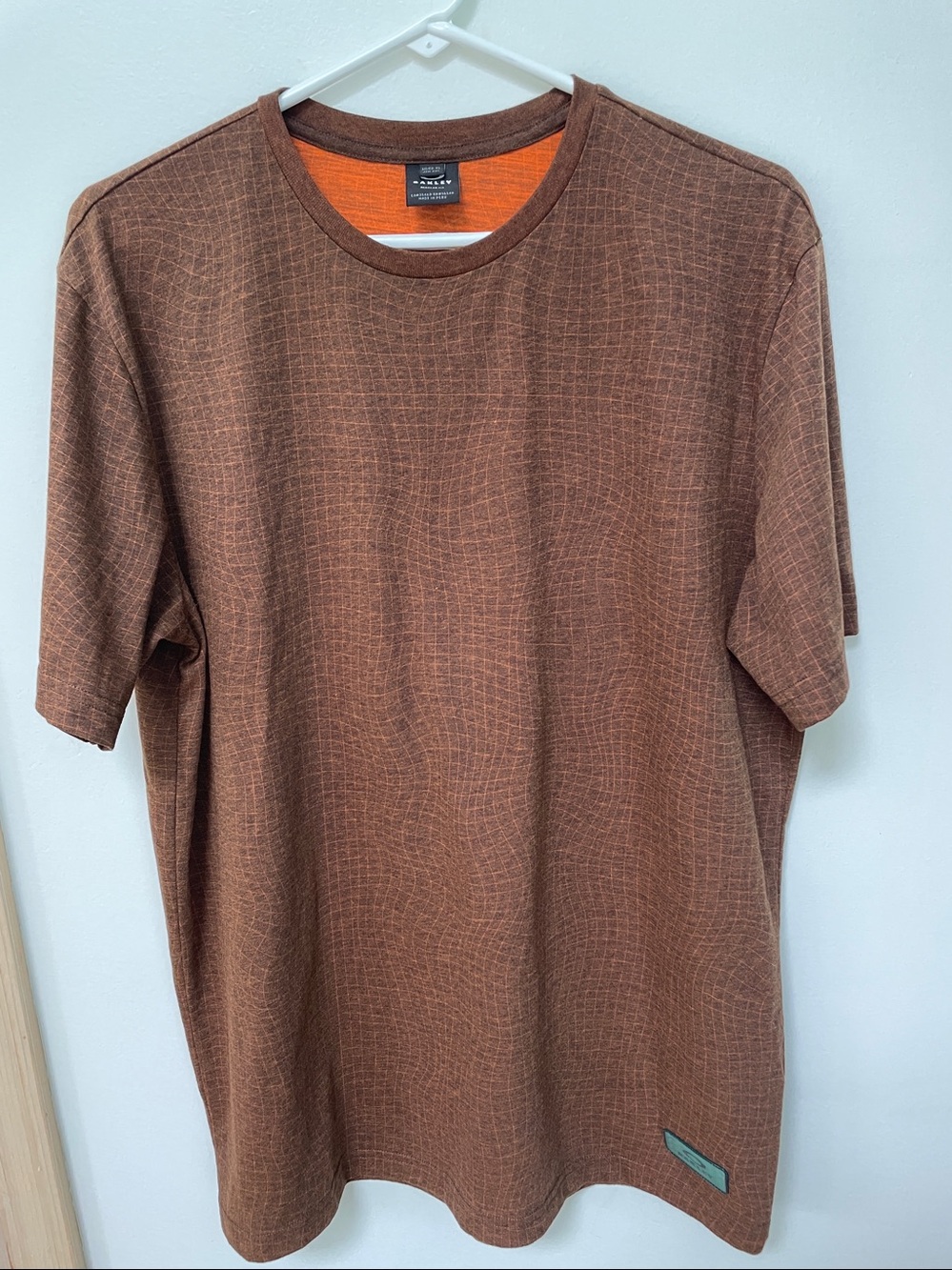 Oakley Men's XL Grid Crewneck Short Sleeve